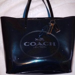 Coach patent tote